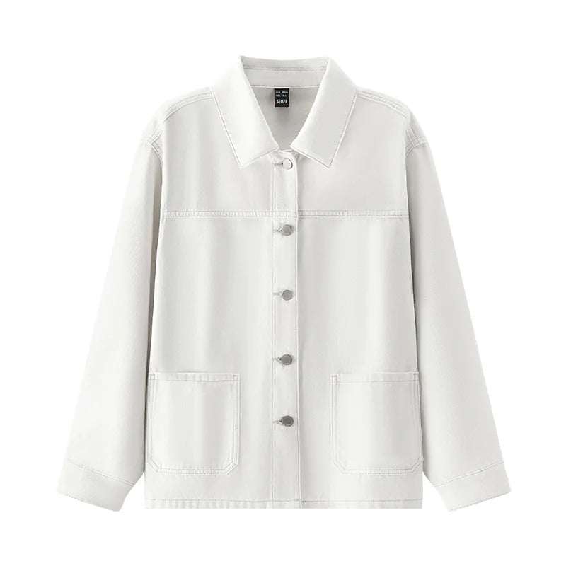 Womens Y2K Elegant Spring Denim Jacket