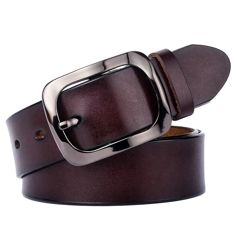 Womens Y2K Leather Belt