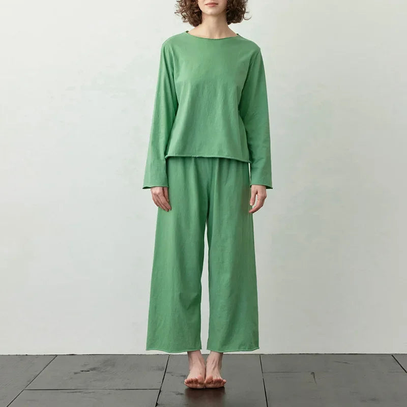 Y2K 100% Cotton Korean Pyjama Set