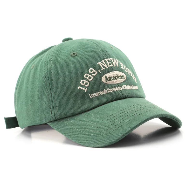 Y2K 1989 New York Embroidered Baseball Cap