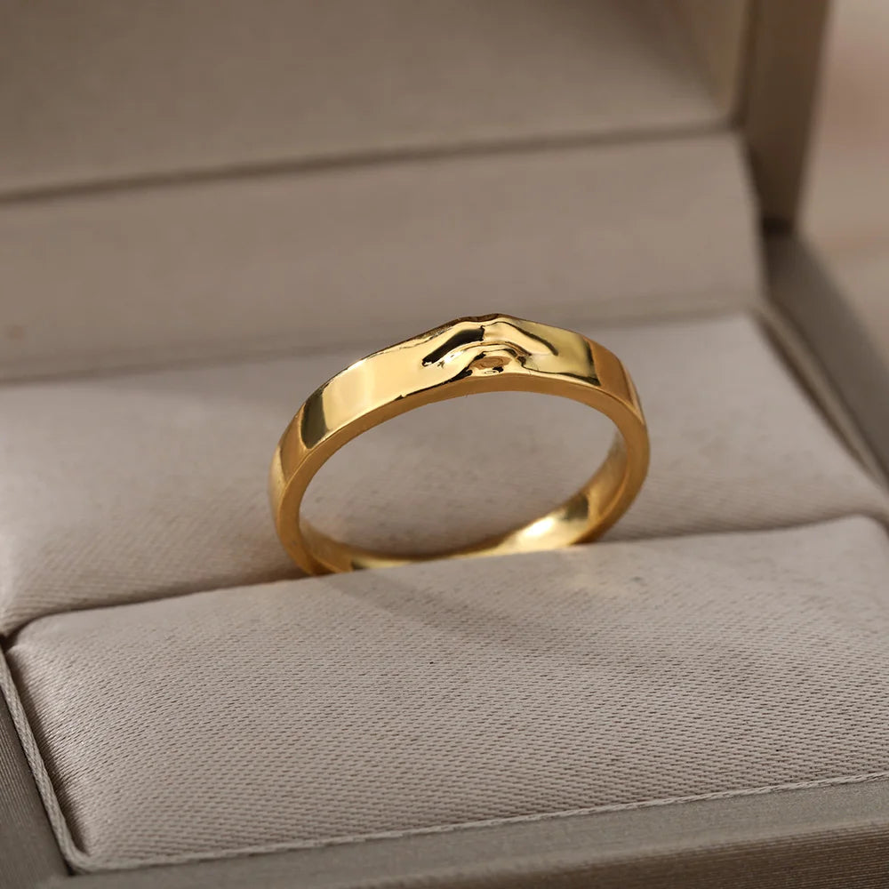 Y2K 3 Piece Set Vintage Aesthetic Portrait Ring