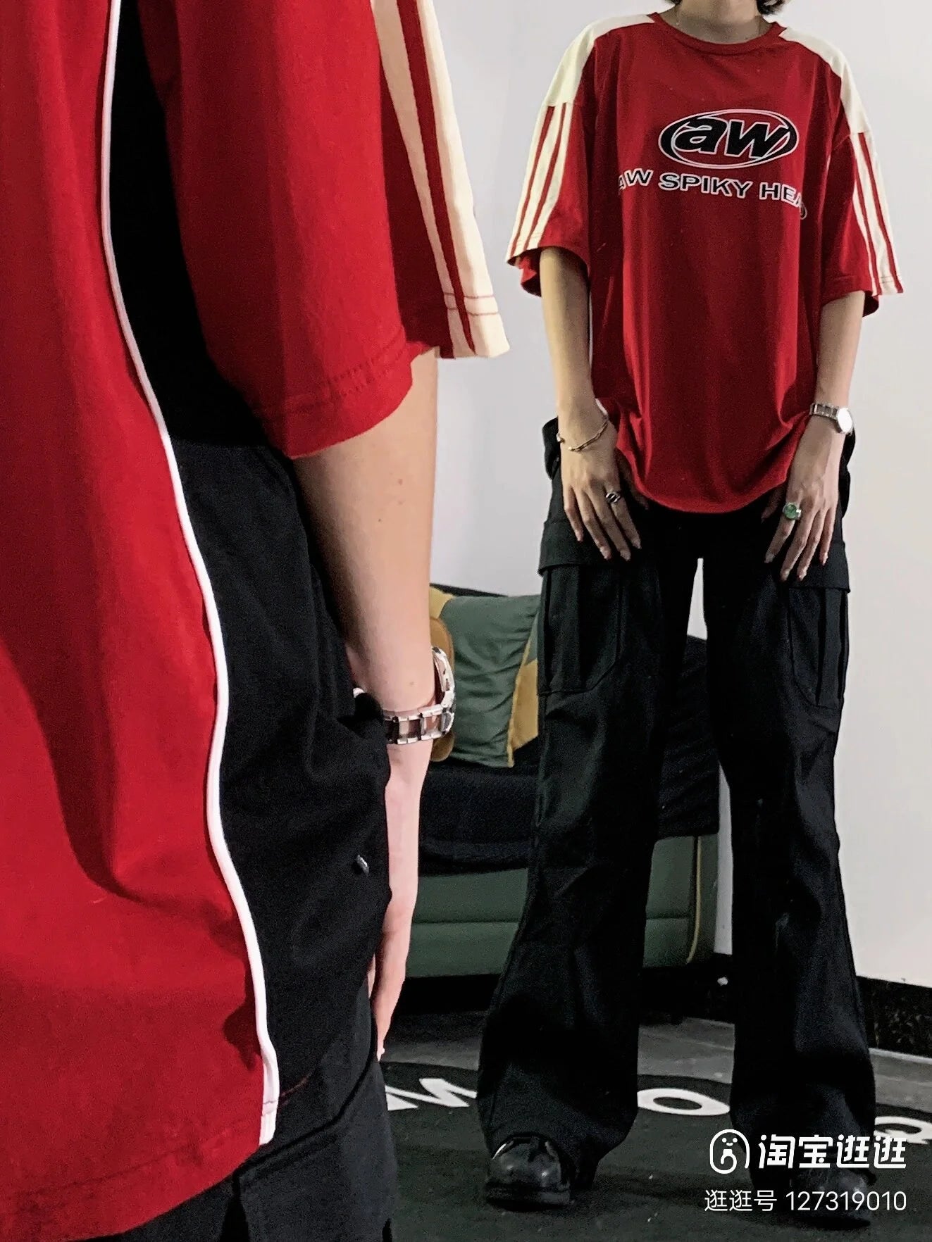 Y2K Baggy AW T Shirt