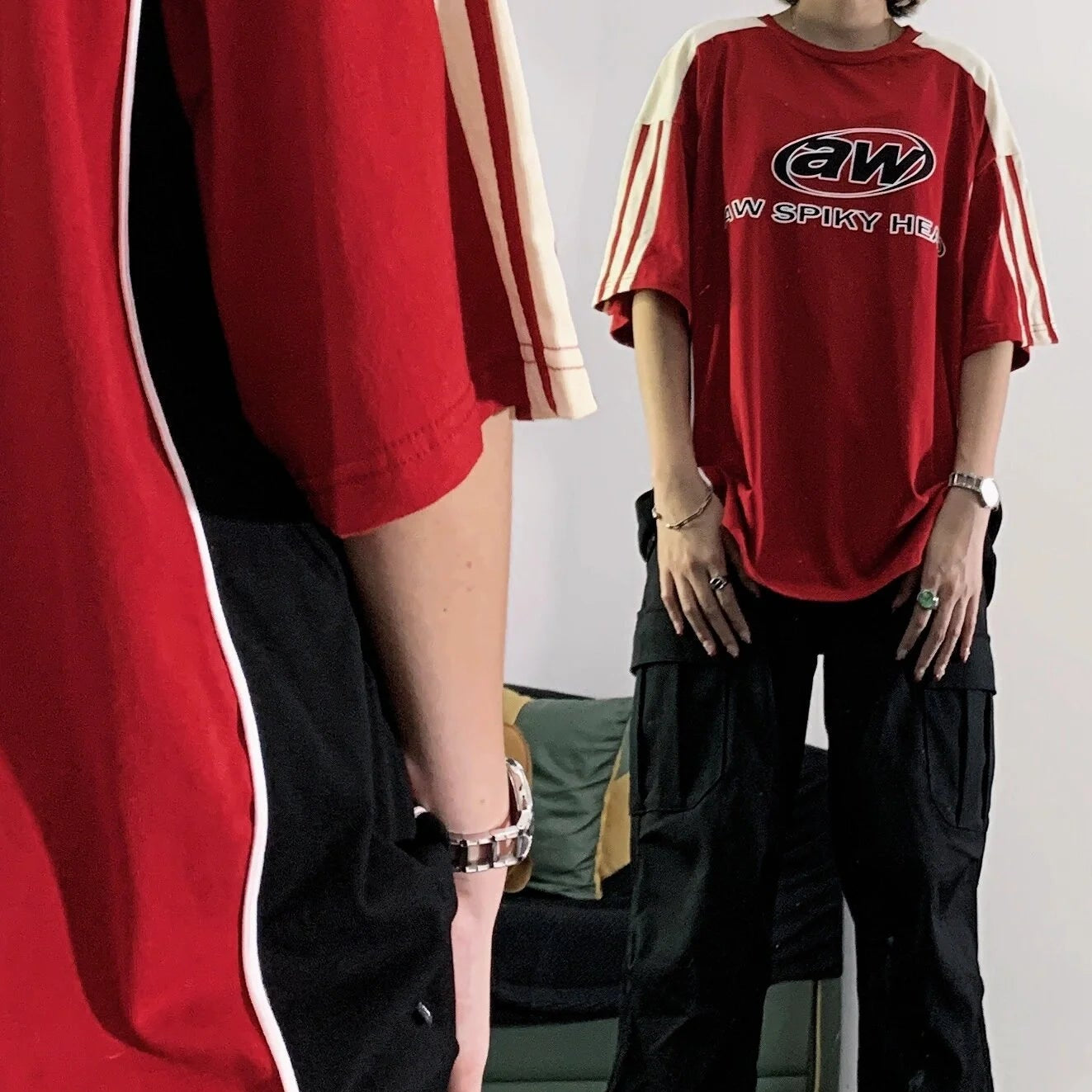 Y2K Baggy AW T Shirt