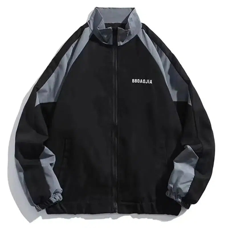 Y2K Baggy Block Jacket