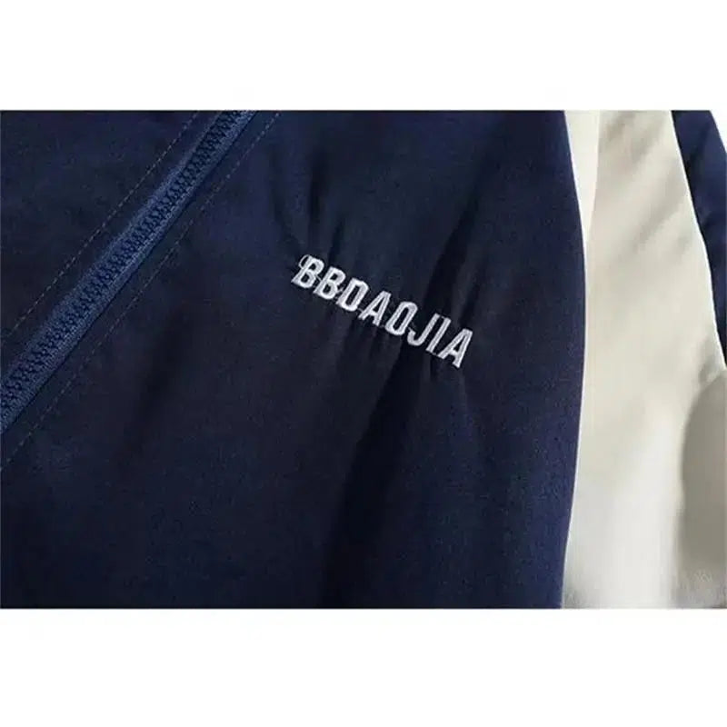 Y2K Baggy Block Jacket