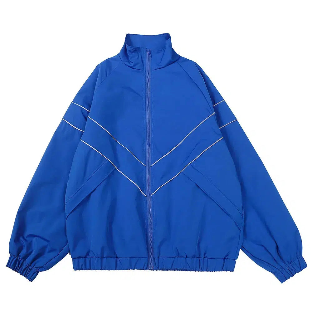 Y2K Baggy Block Jacket