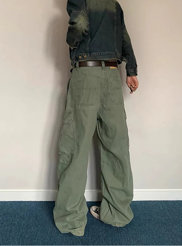 Y2K Baggy Cargo Boyfriend Fit Jeans