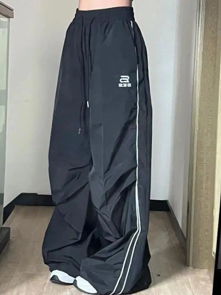 Y2K Baggy Shell Joggers