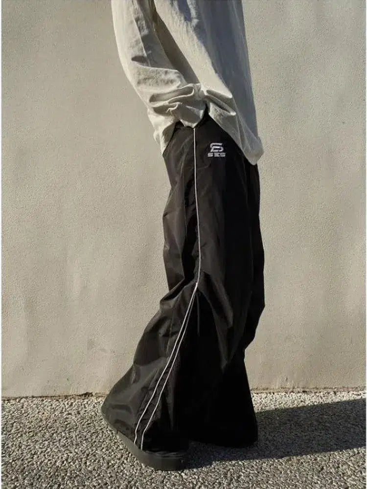 Y2K Baggy Shell Joggers