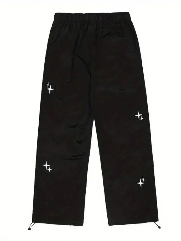 Y2K Baggy Star Joggers