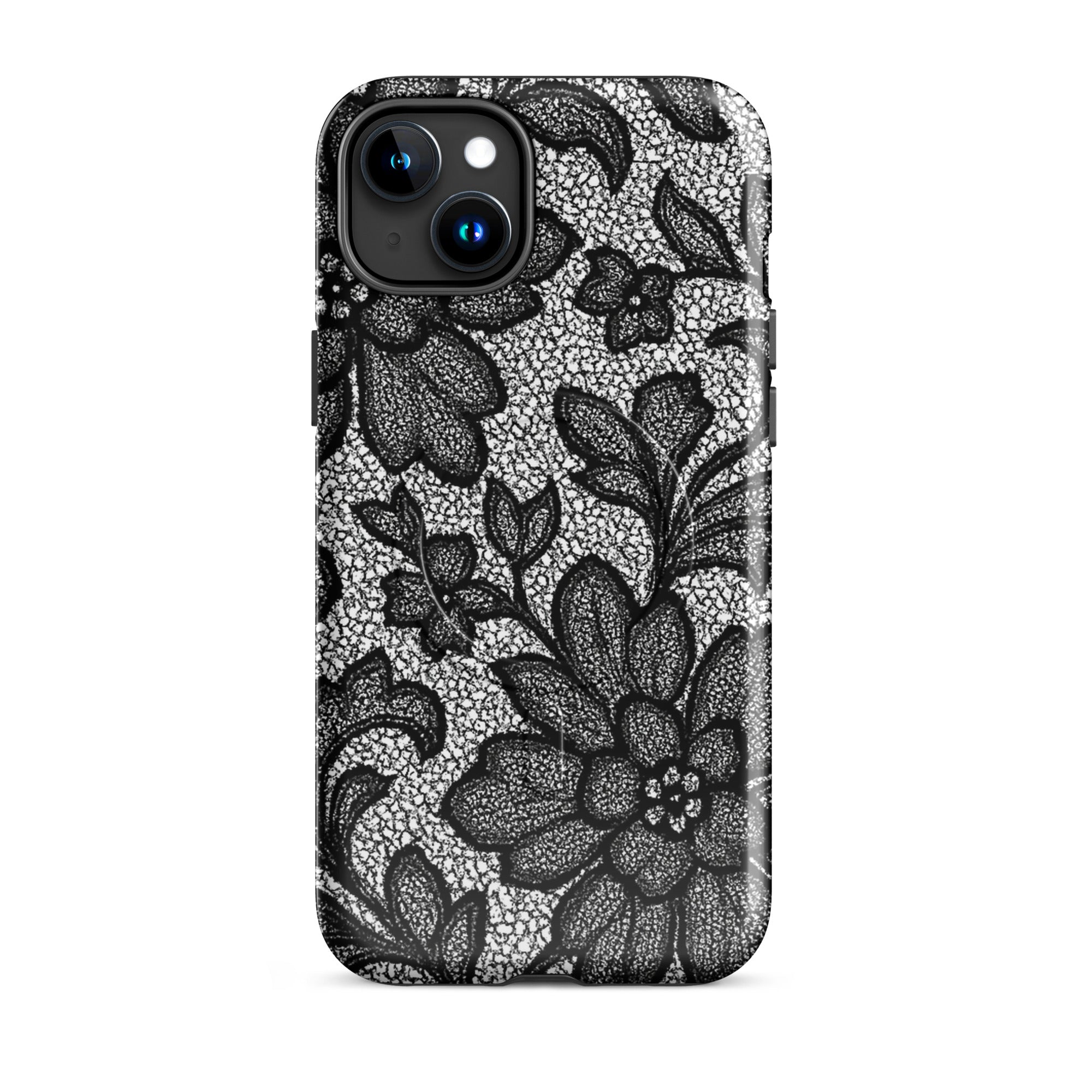 Y2K Black Lace Lingerie MagSafe Case