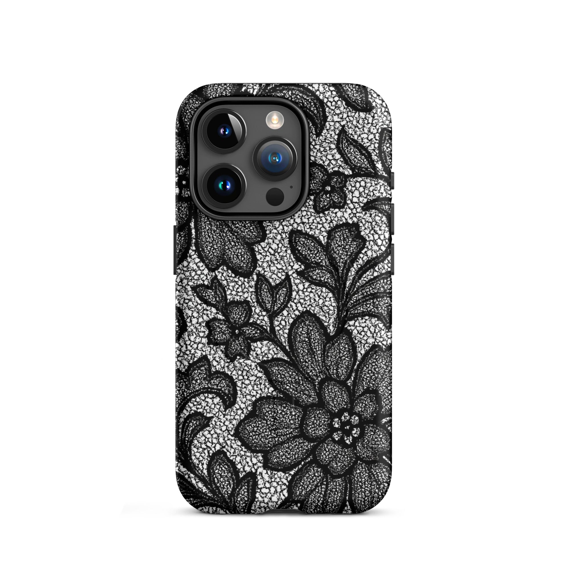 Y2K Black Lace Lingerie MagSafe Case