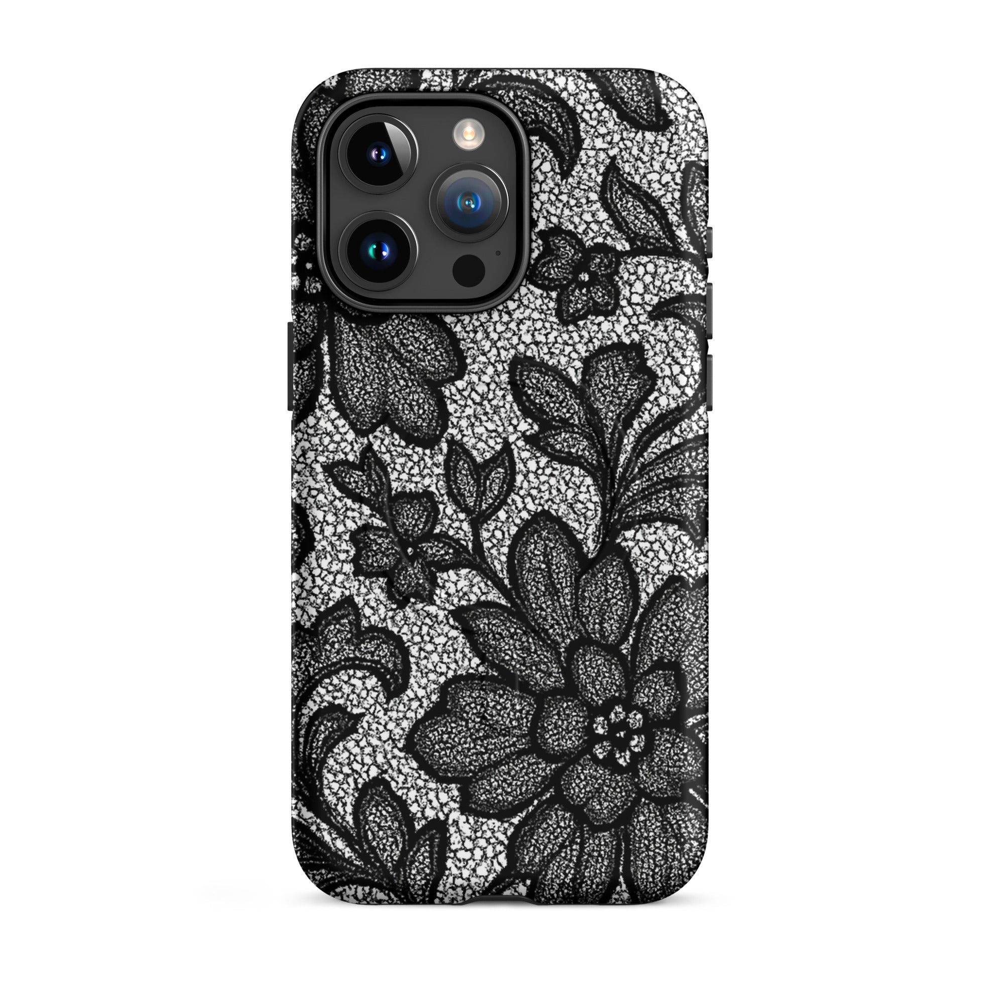 Y2K Black Lace Lingerie MagSafe Case