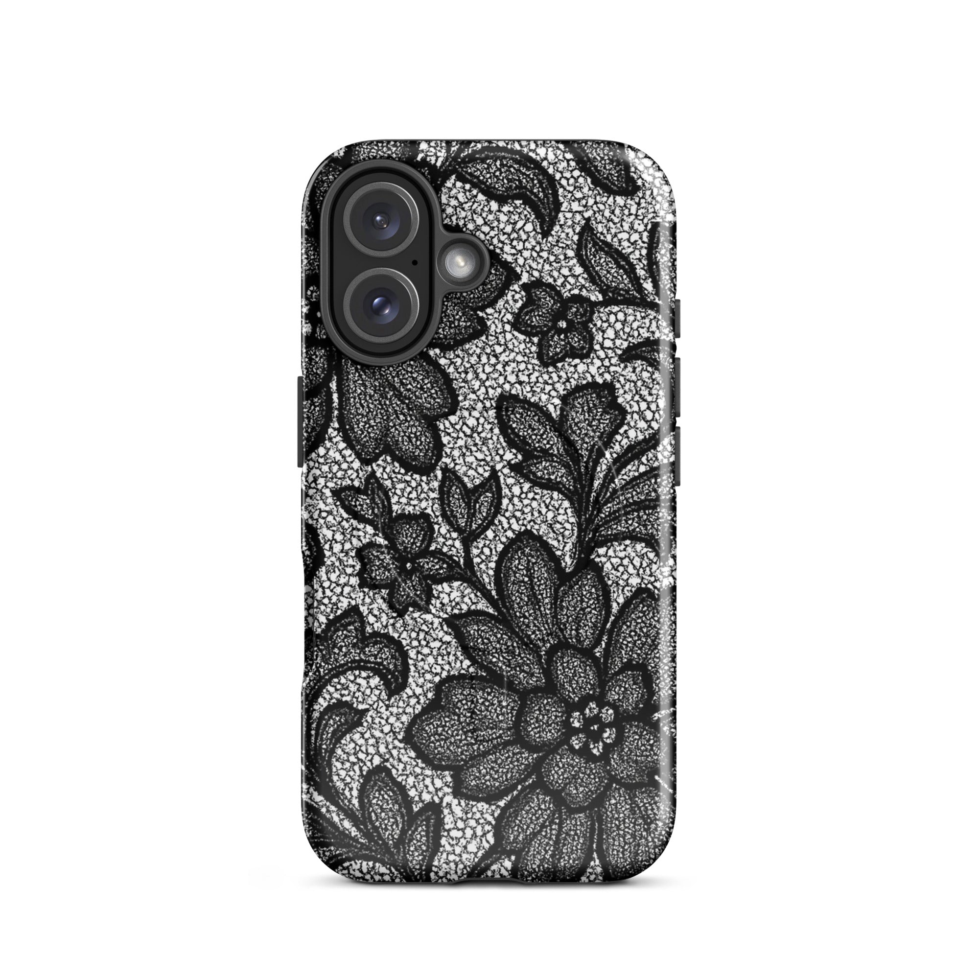 Y2K Black Lace Lingerie MagSafe Case