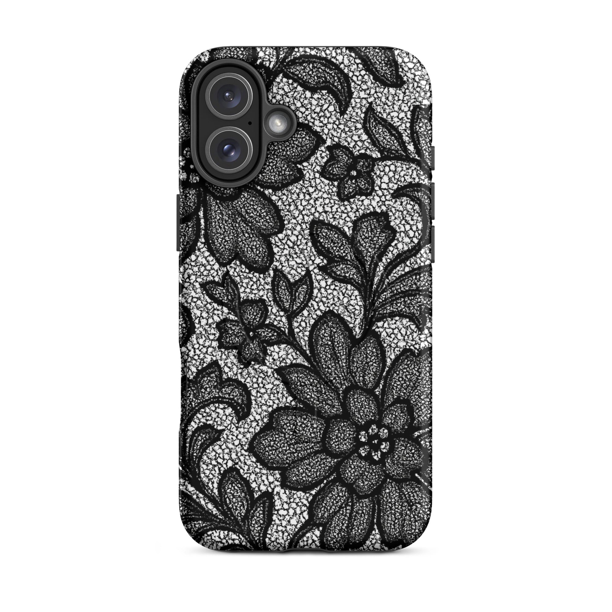 Y2K Black Lace Lingerie MagSafe Case