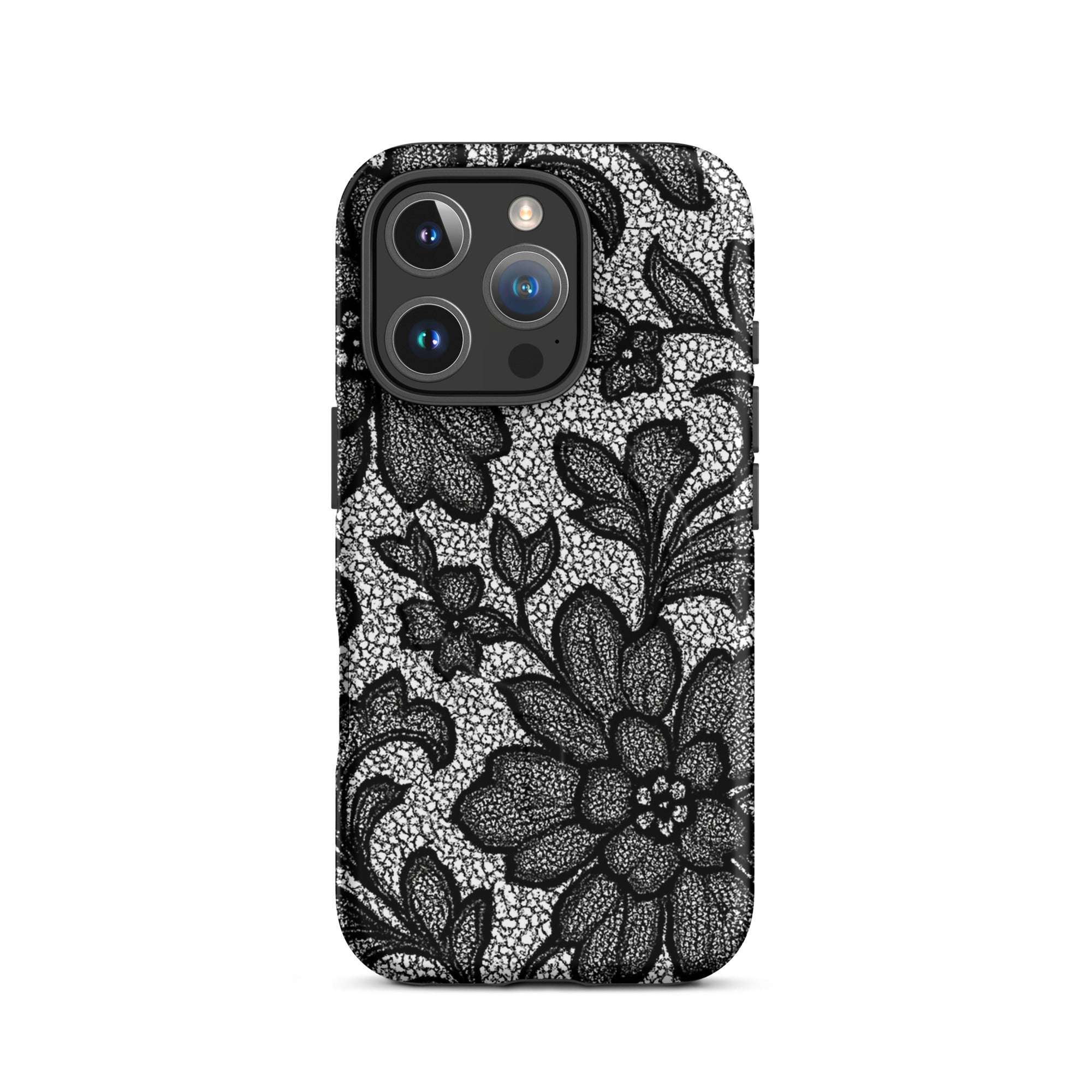 Y2K Black Lace Lingerie MagSafe Case