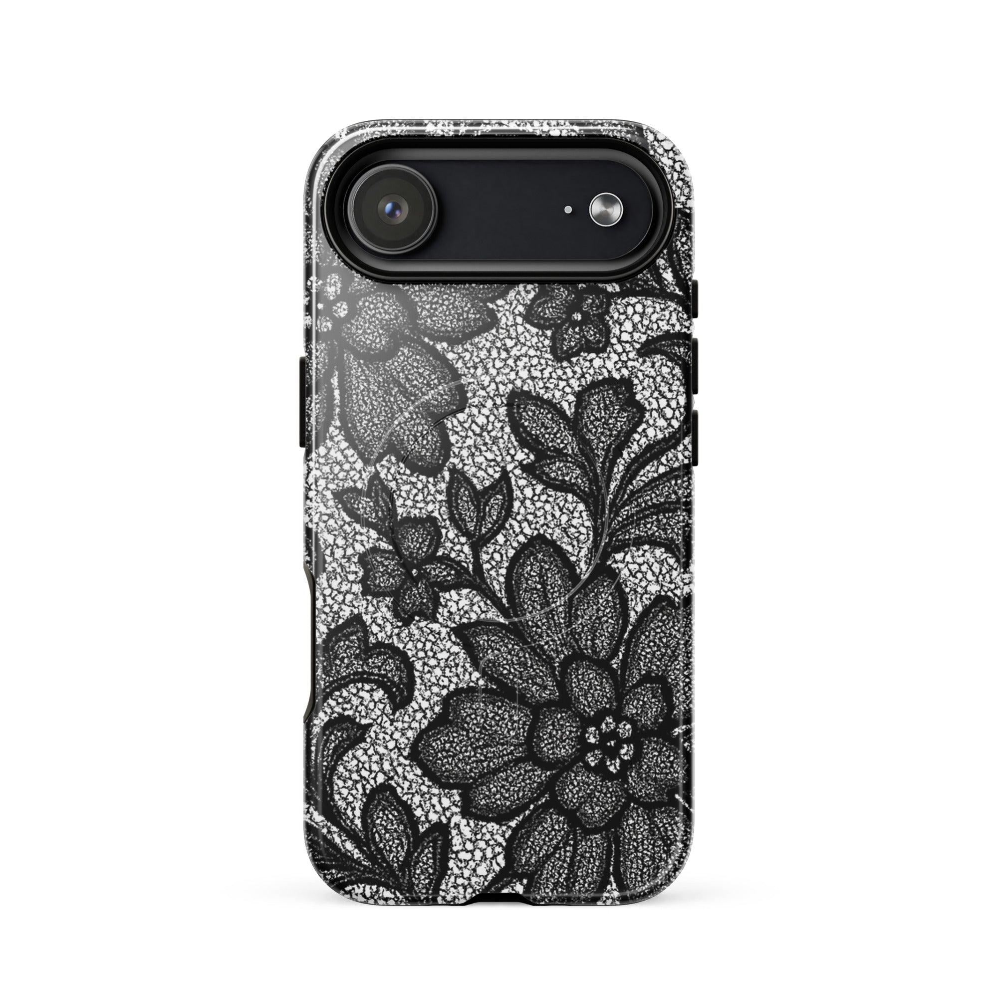 Y2K Black Lace Lingerie MagSafe Case