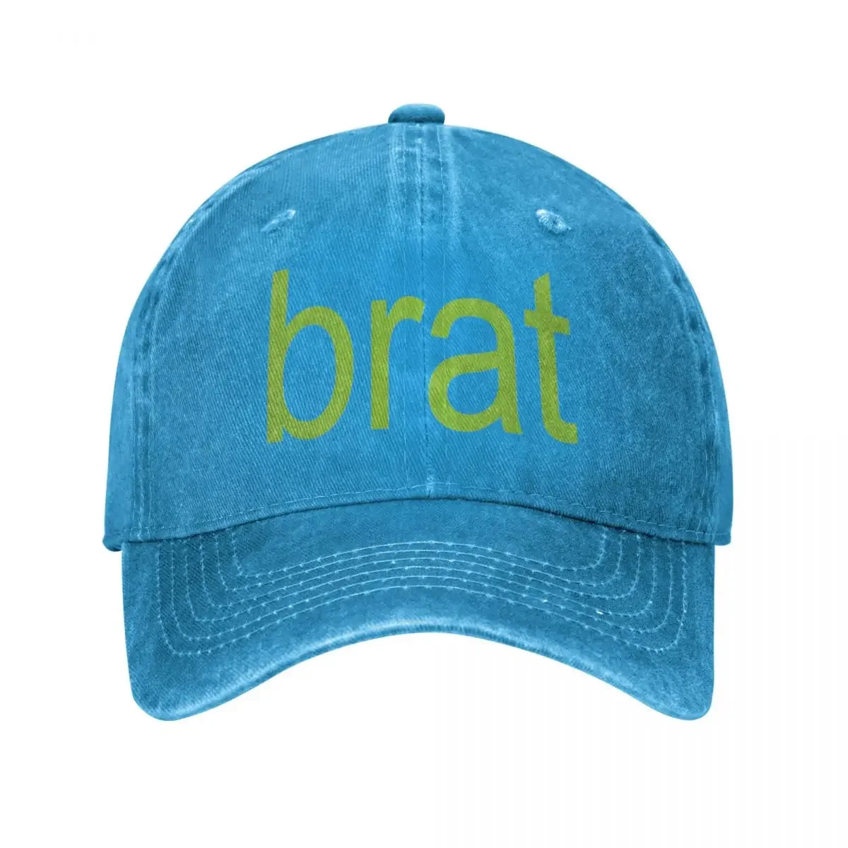 Y2K Brat Print Baseball Cap