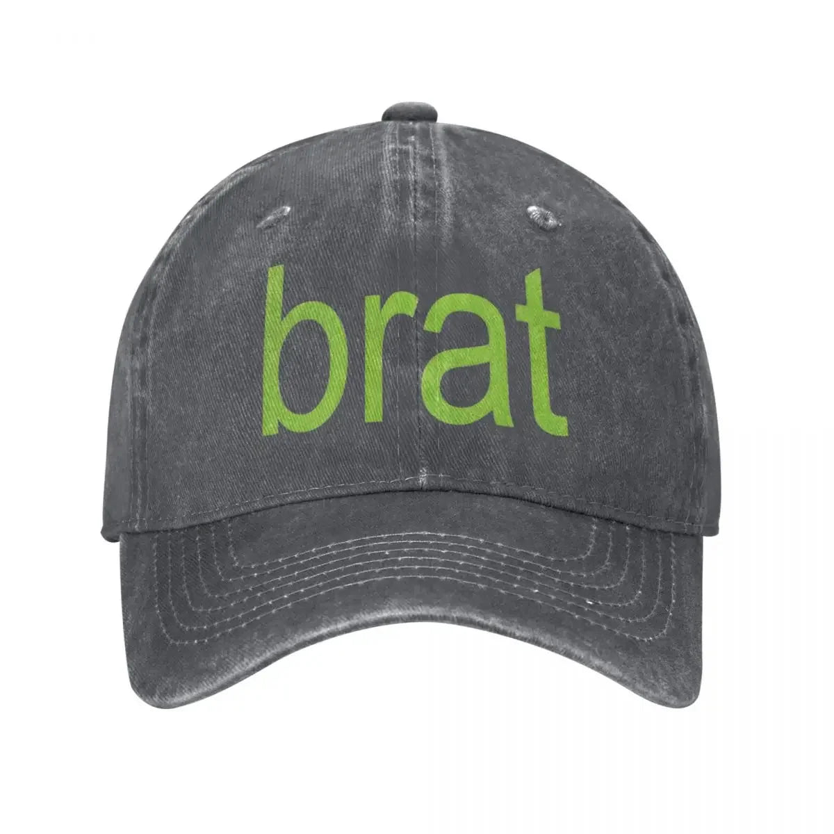 Y2K Brat Print Baseball Cap