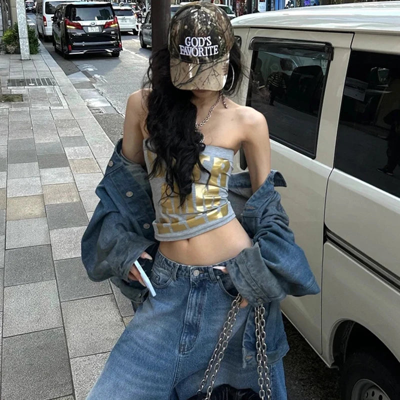 Y2K Camo God's Favourite Baseball Cap