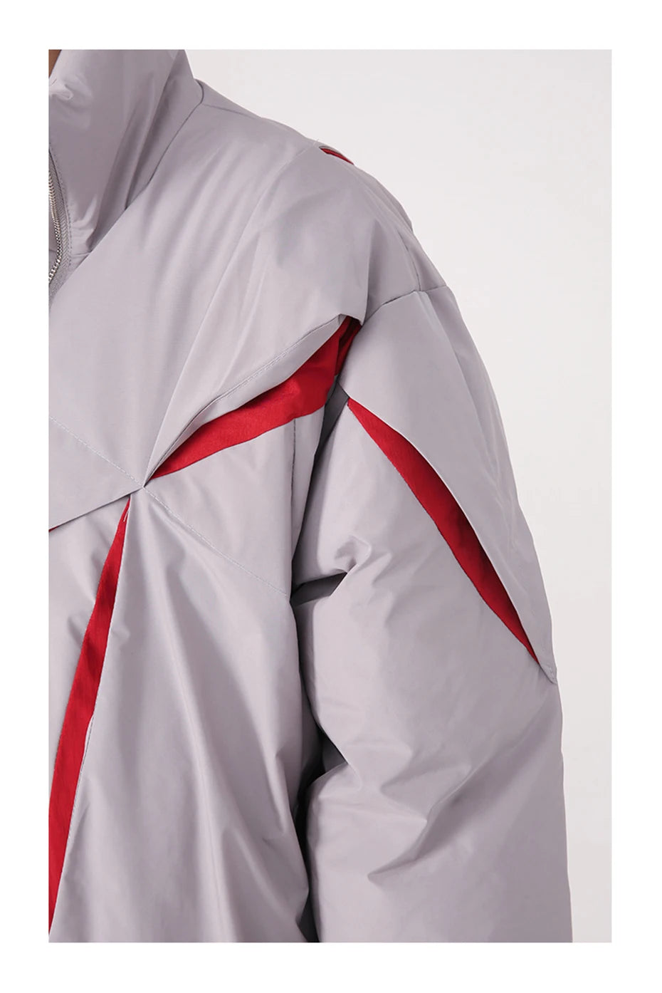 Y2K "Carved Apart" Padded Coat