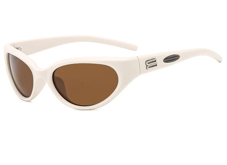 Y2K Cat Eye Goggle Sunglasses