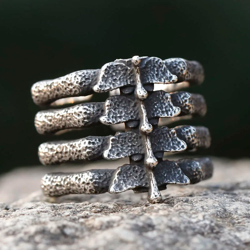 Y2K Chunky Chest Row Ring
