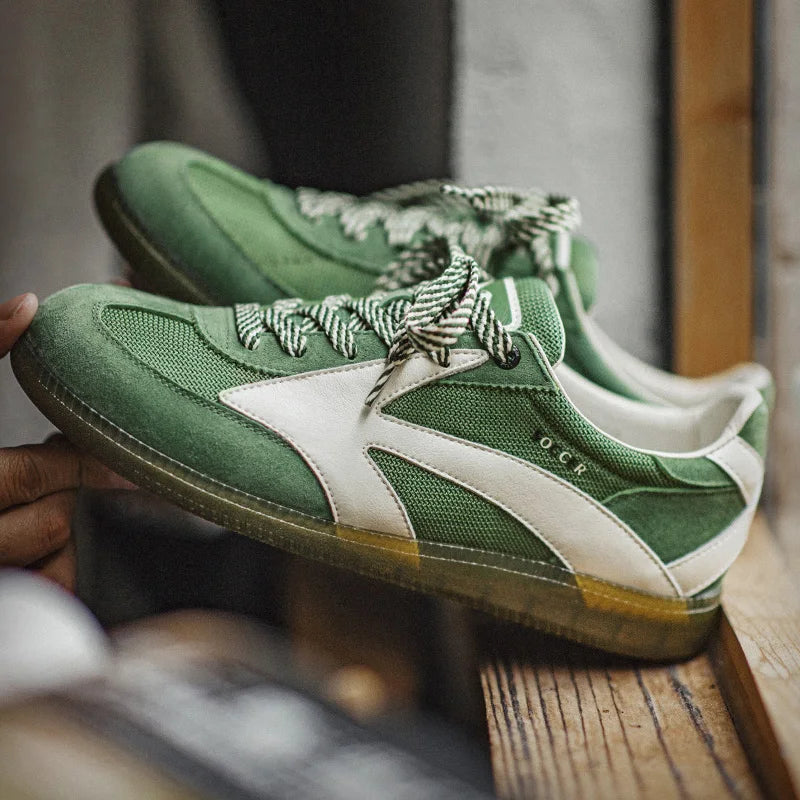 Y2K Color-Block German Trainers