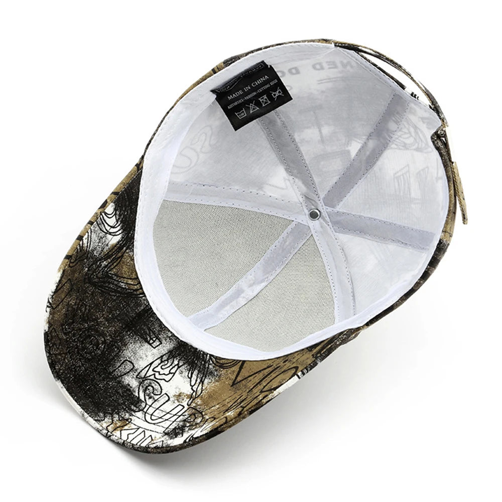 Y2K Covered Graffiti Baseball Cap