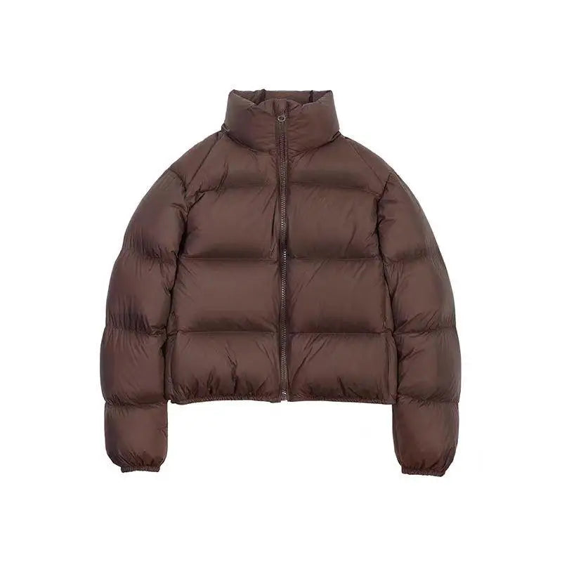Y2K Cropped Womens Padded Puffer Jacket