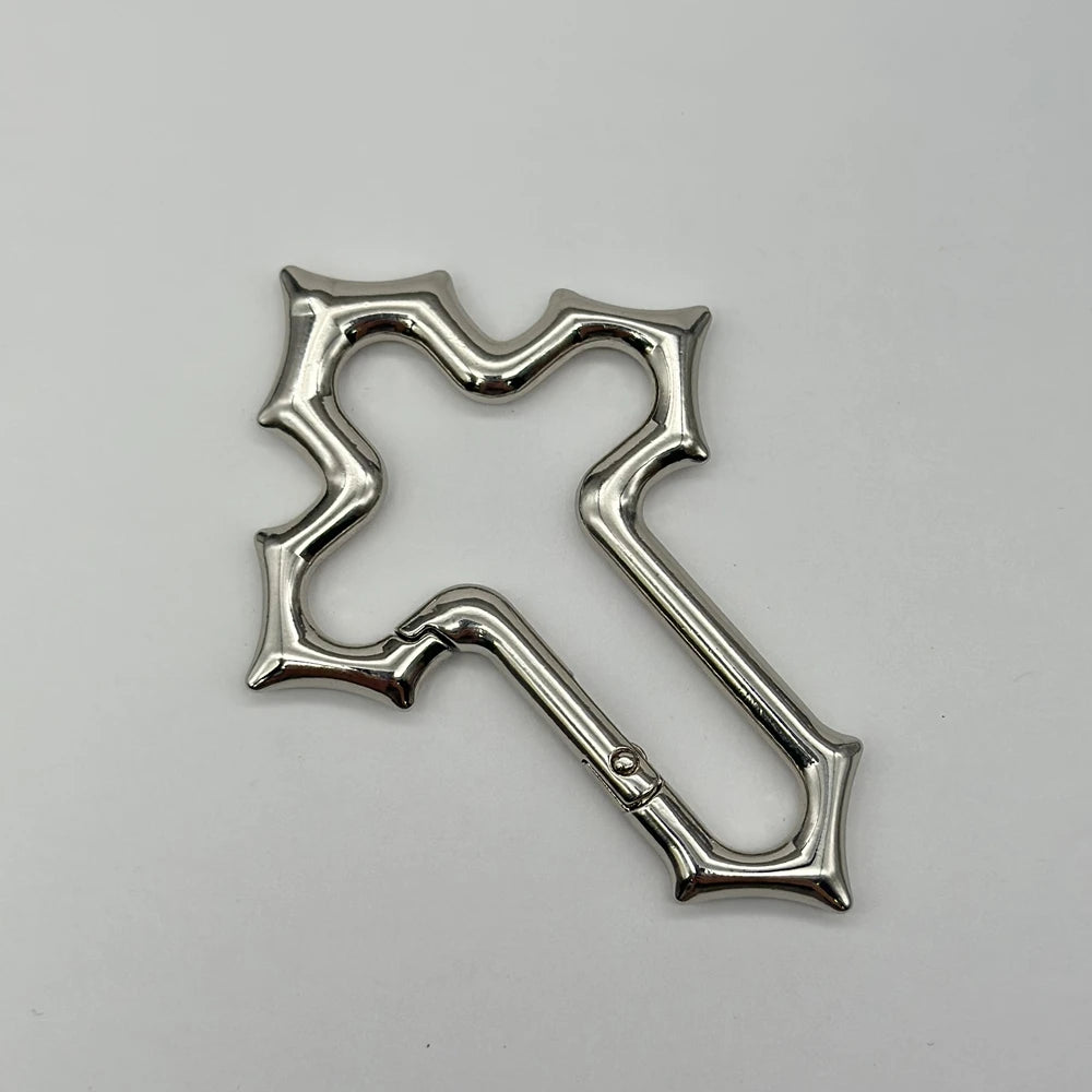 Y2K Cross Carabiner Keychain