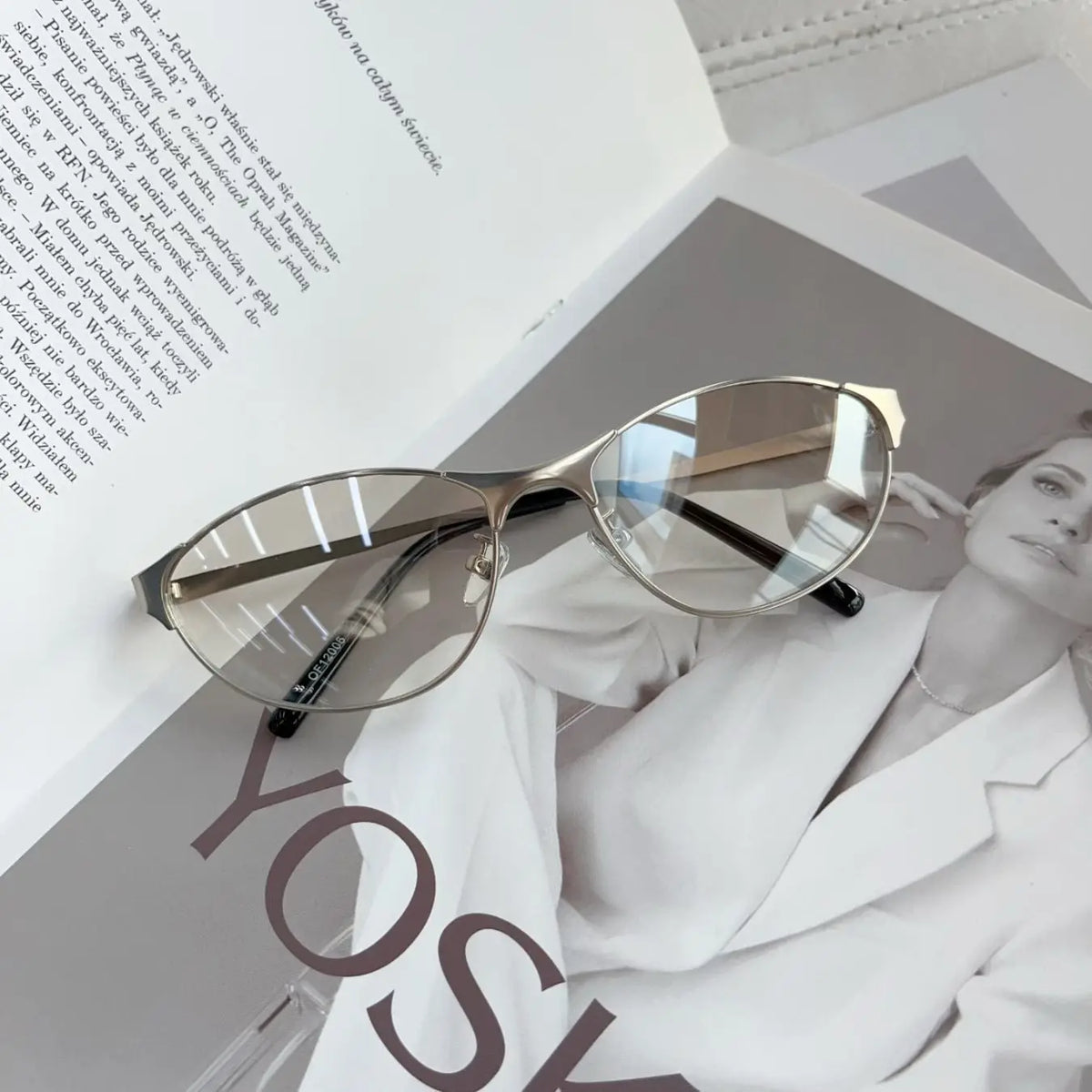 Y2K Dainty Cat Eye Futuristic Sunglasses