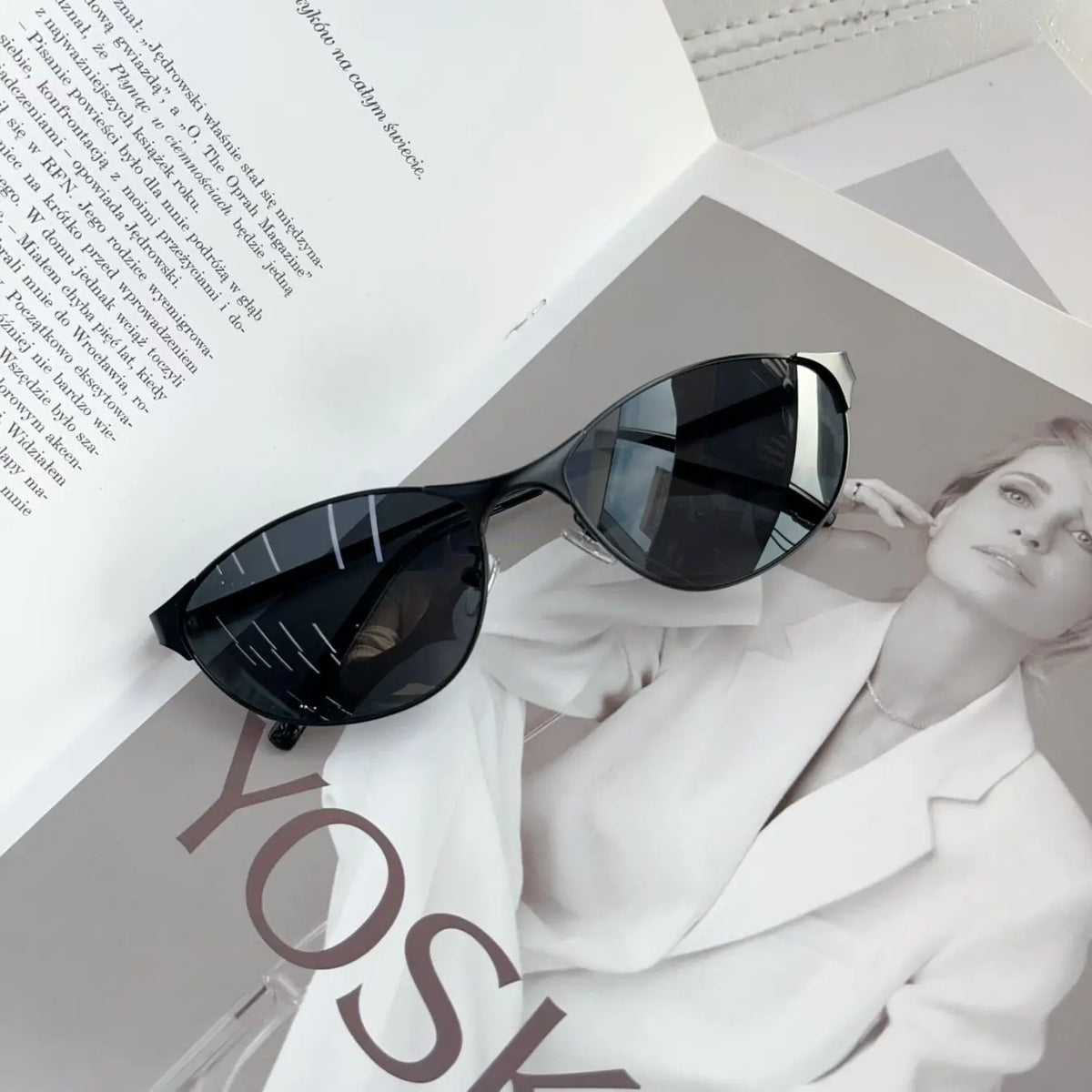Y2K Dainty Cat Eye Futuristic Sunglasses