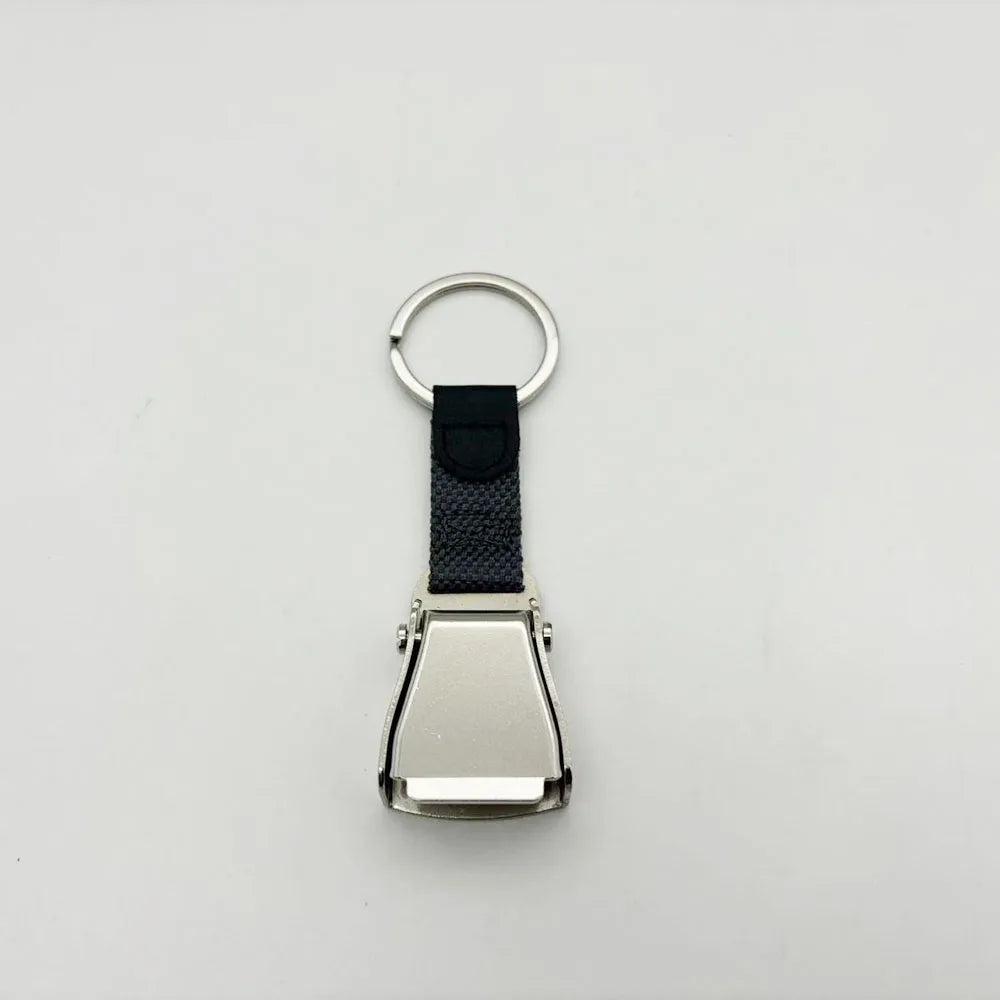 Y2K Detachable Mini Plane Safety Seatbelt Plane Belt Loop Keychain