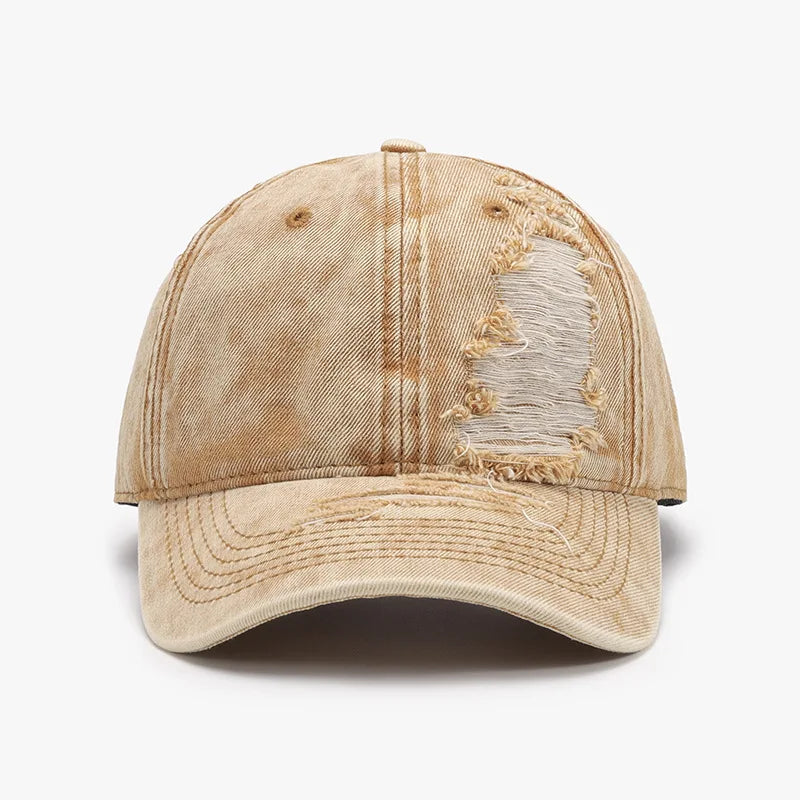 Y2K Distressed Baseball Cap