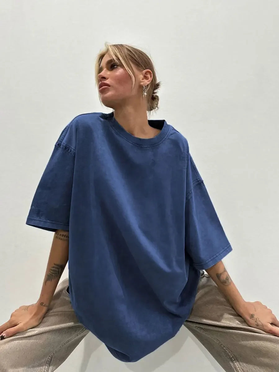Y2K Essentials Wax Print T Shirt