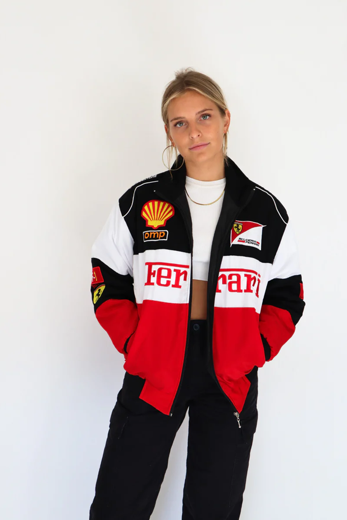 Y2K Ferrari Racing Jacket