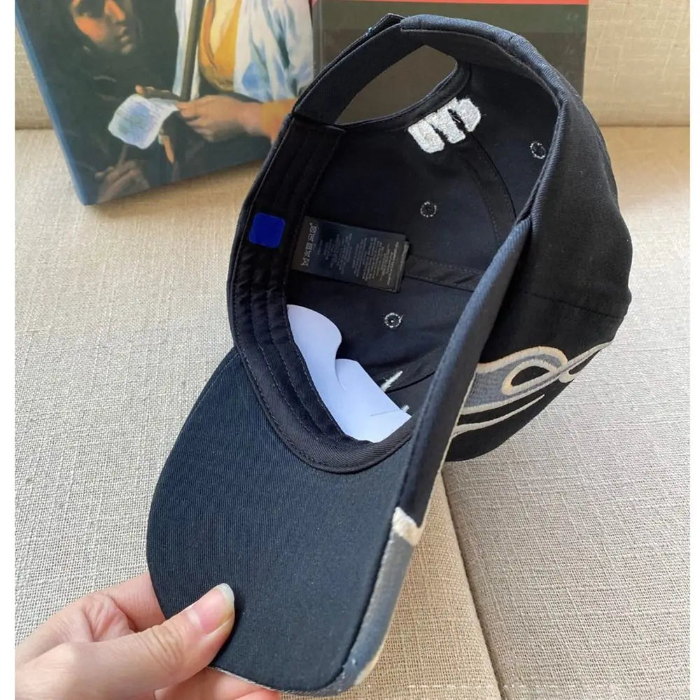 Y2K Flame Baseball Cap