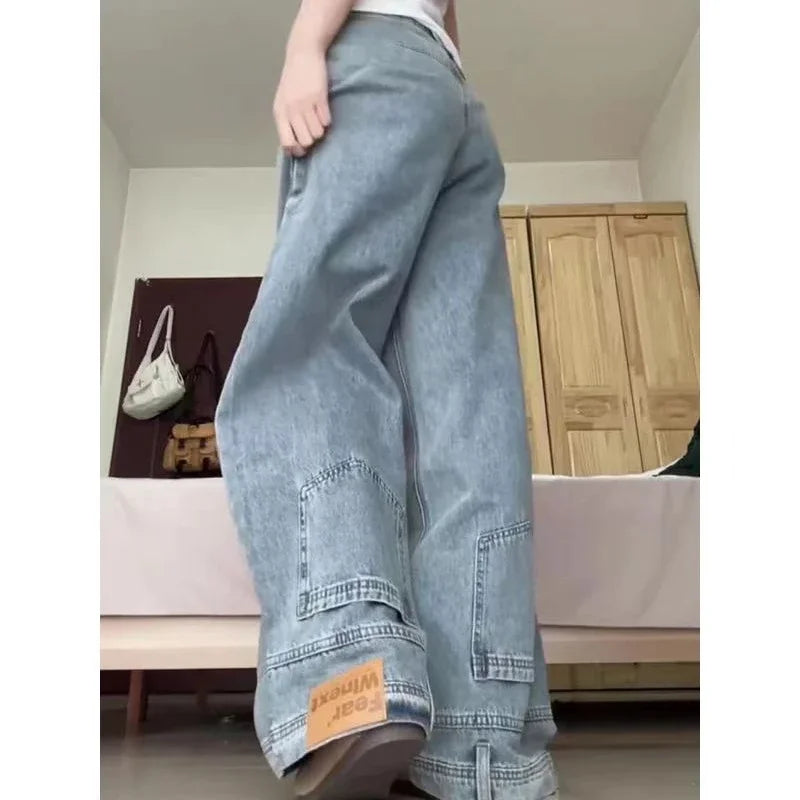 Y2K Flipped Denim Jeans