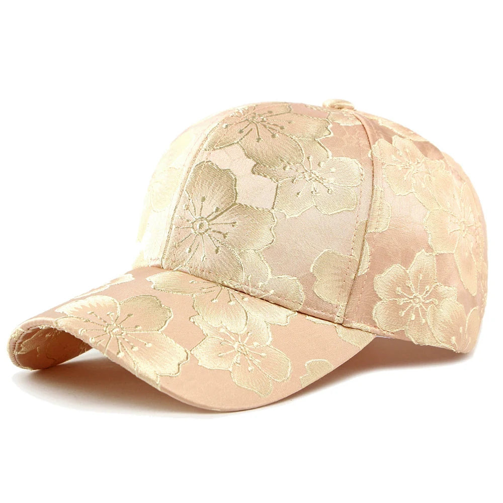 Y2K Floral All Over Graphic Baseball Cap