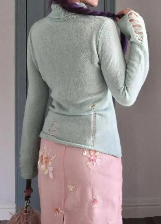 Y2K Floral Graphic Long Sleeve Jumper