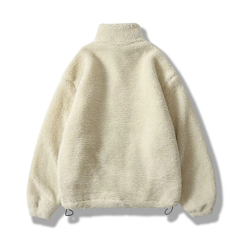 Y2K Fluffy Zip Up Fleece Jacket