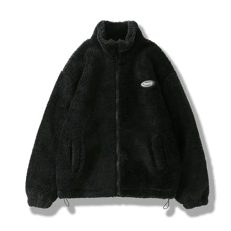 Y2K Fluffy Zip Up Fleece Jacket
