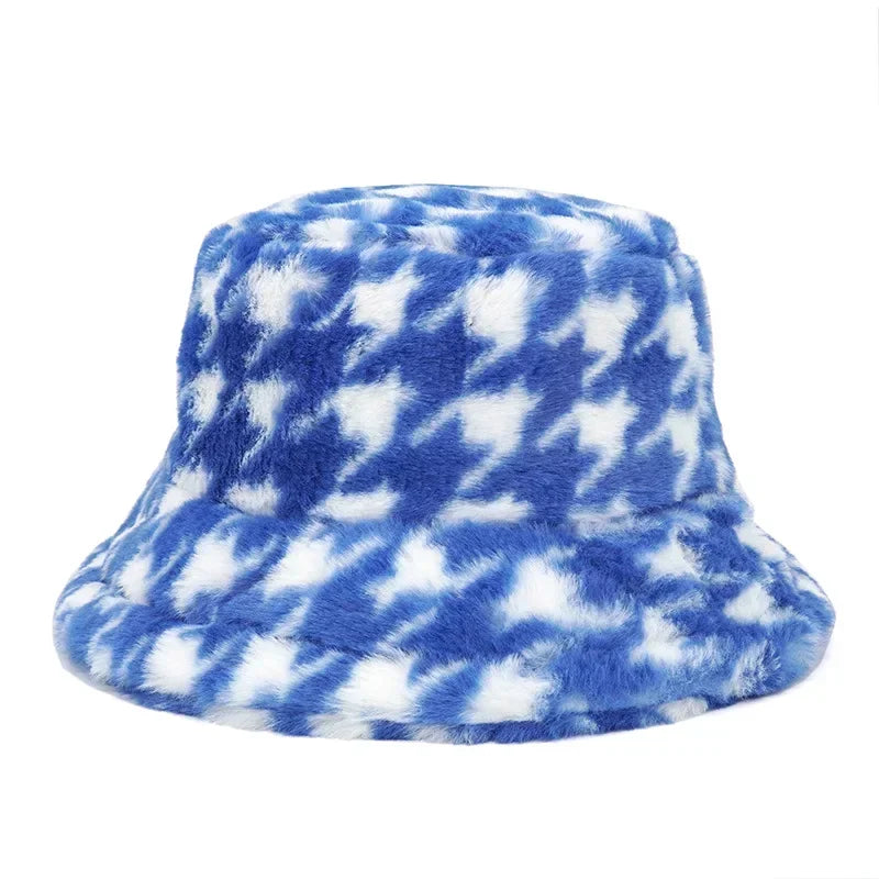 Y2K Funky Fluffy Bucket Hat