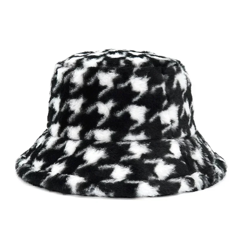 Y2K Funky Fluffy Bucket Hat
