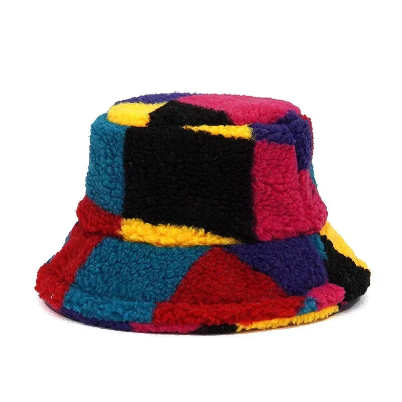 Y2K Funky Fluffy Bucket Hat
