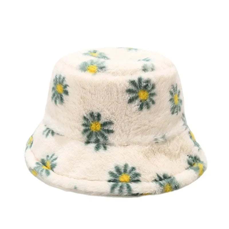 Y2K Funky Fluffy Bucket Hat