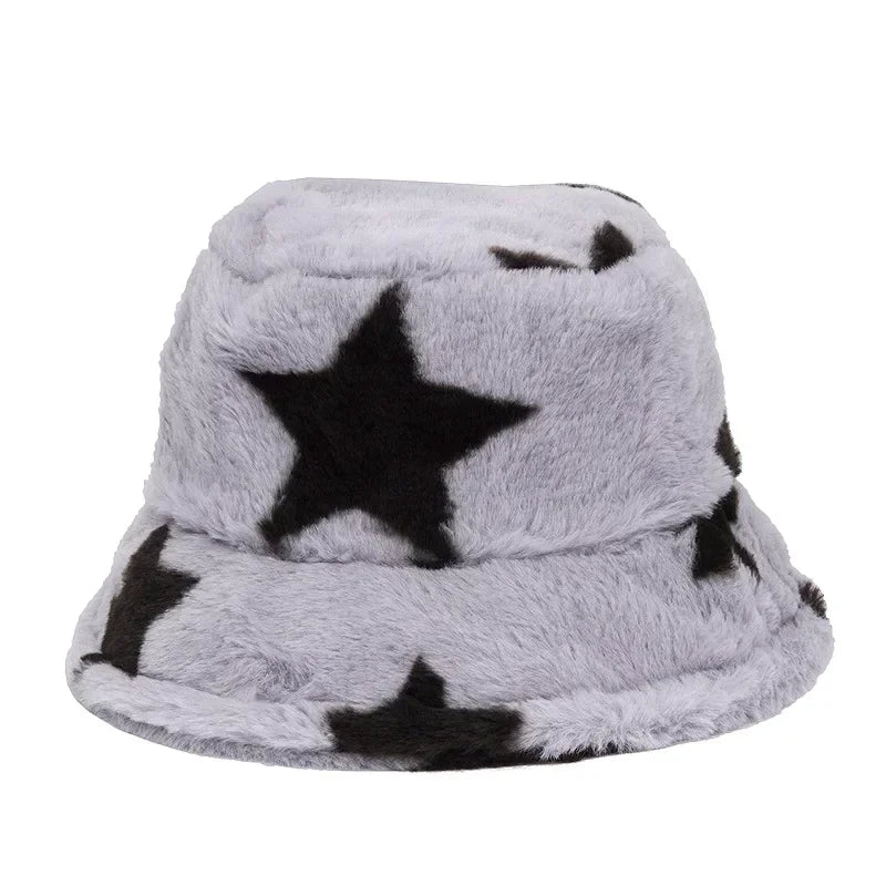 Y2K Funky Fluffy Bucket Hat
