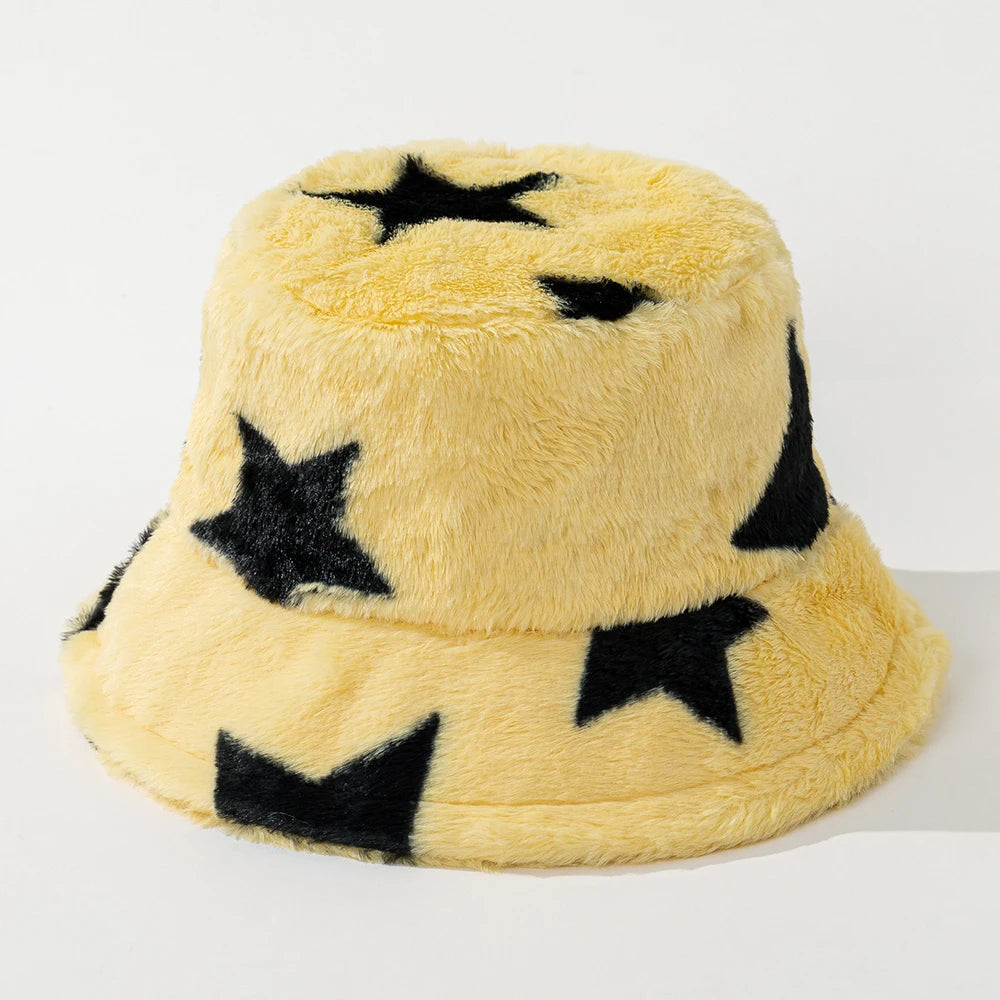 Y2K Funky Fluffy Bucket Hat