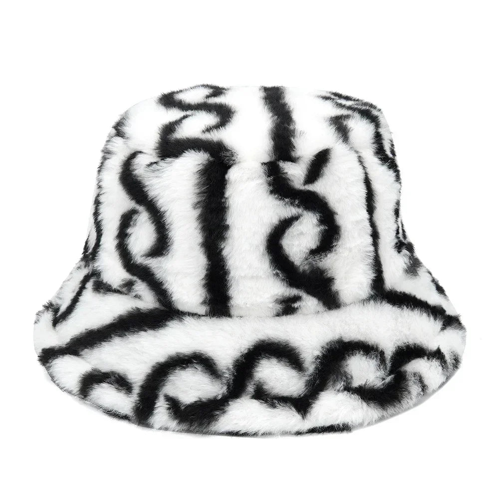 Y2K Funky Fluffy Bucket Hat